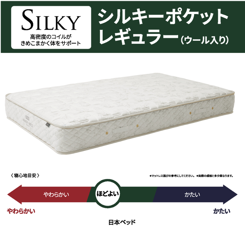 シルキーポケットレギュラー（ウール入り）