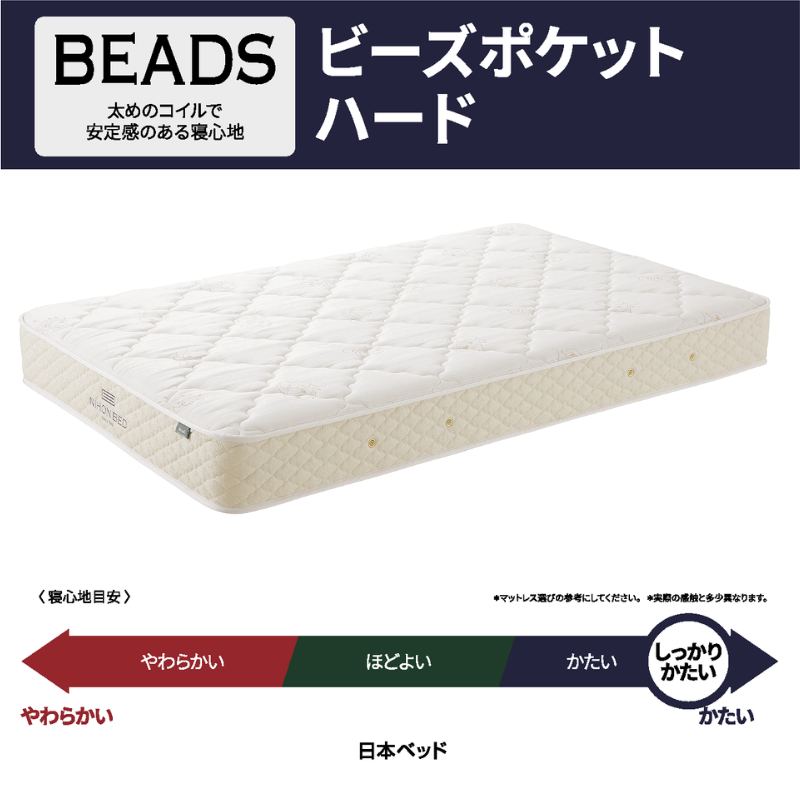 ビーズポケット(ハード) – 日本ベッド公式オンラインショップ